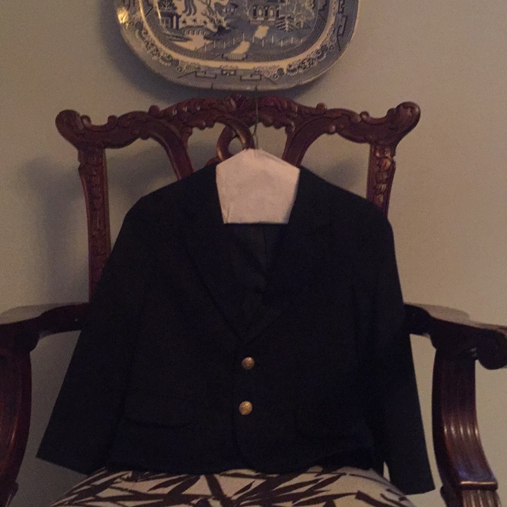 Boys Navy Blue Blazer